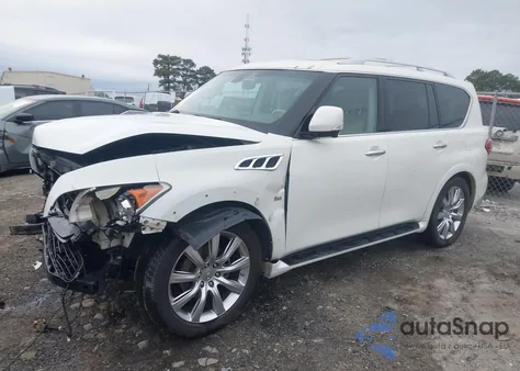 2014 Infiniti Qx80 from USA, damaged, VIN JN8AZ2NE6E9062066